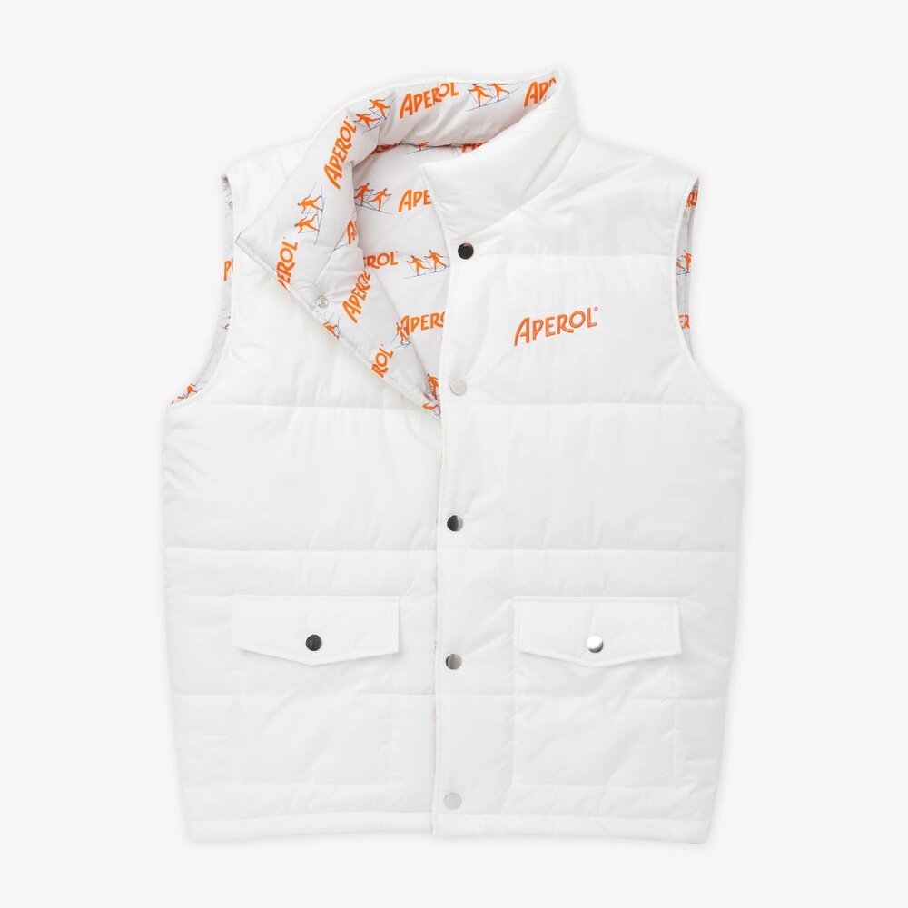 APEROL Reversible Puffer Vest NWOT